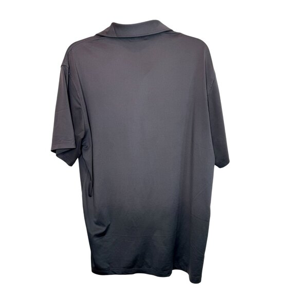 Peter Millar Summer Comfort Gray Golf Polo Shirt - Size M - Picture 4 of 6